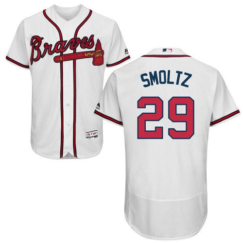 John Smoltz Atlanta Braves white jersey
