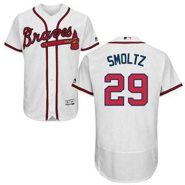 John Smoltz Atlanta Braves white jersey