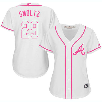 John Smoltz Atlanta Braves white jersey