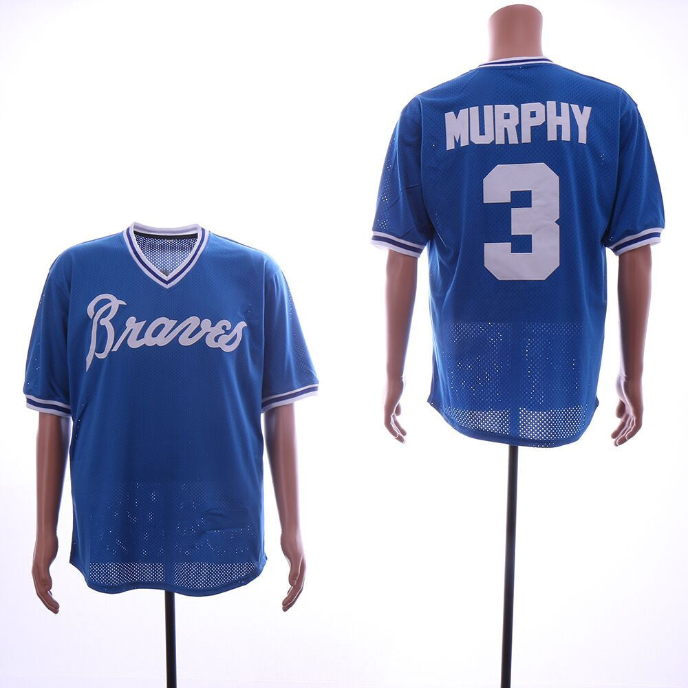 Dale Murphy Atlanta Braves blue Throwback jersey