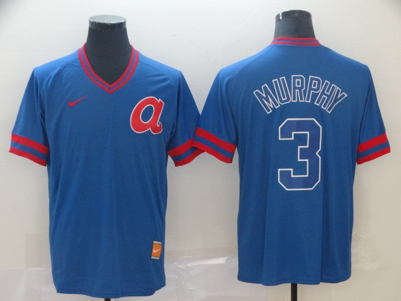 Dale Murphy Atlanta Braves royal Throwback jersey