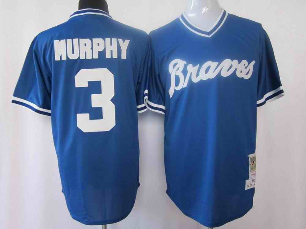 Murphy Atlanta Braves blue jersey