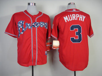 Murphy Atlanta Braves red jersey