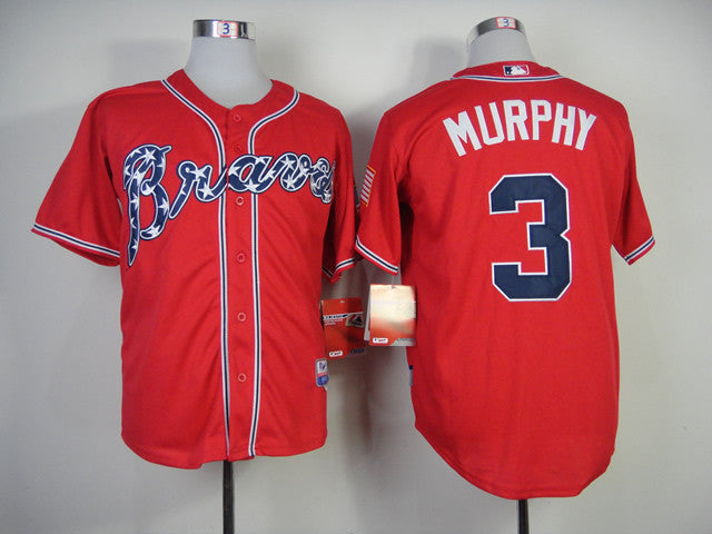Murphy Atlanta Braves red jersey
