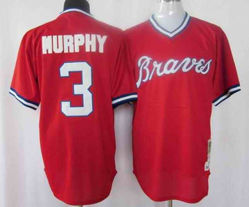 Murphy Atlanta Braves red jersey