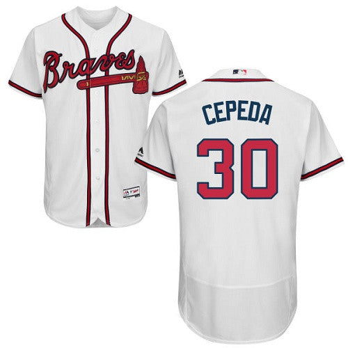 Orlando Cepeda Atlanta Braves white jersey
