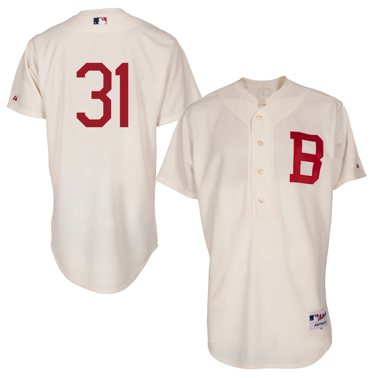 Greg Maddux Atlanta Braves cream Throwback jersey