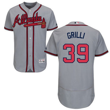 Jason Grilli Atlanta Braves gray jersey