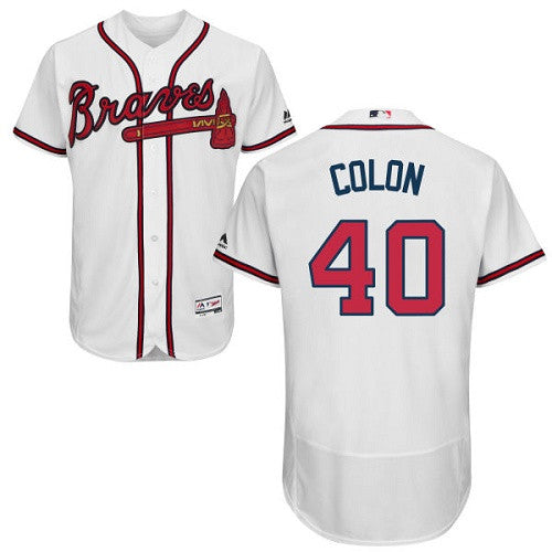 Bartolo Colon Atlanta Braves white jersey