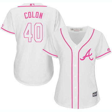 Bartolo Colon Atlanta Braves white jersey