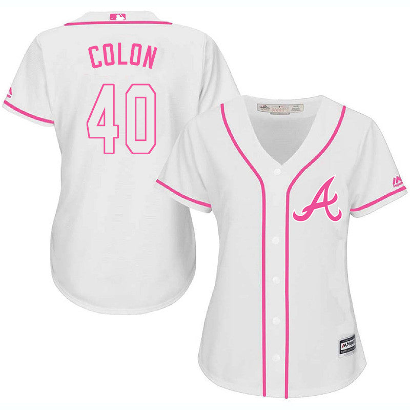 Bartolo Colon Atlanta Braves white jersey