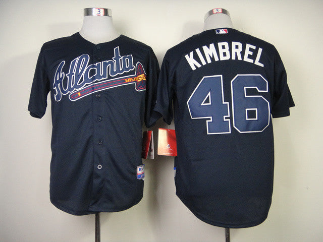 Kimbrel Atlanta Braves blue jersey