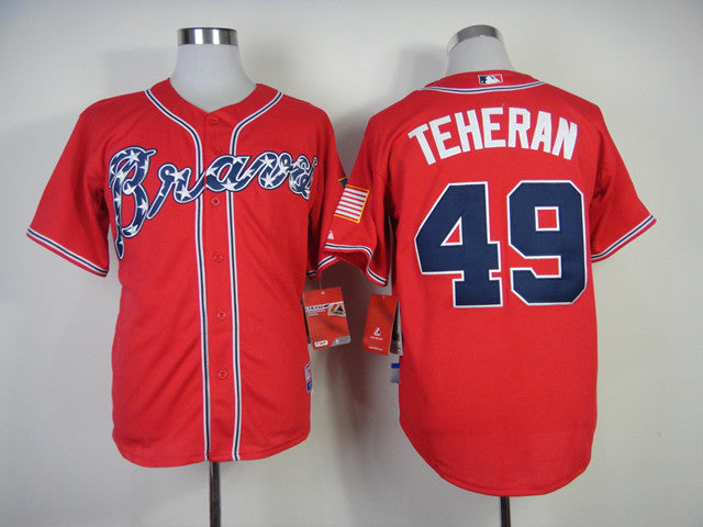 Teheran Atlanta Braves red jersey