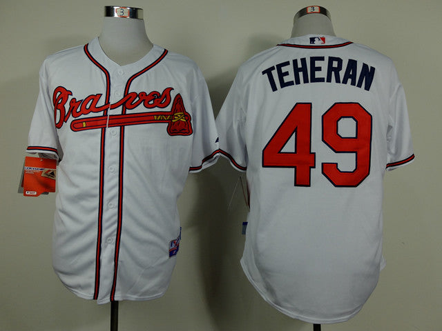Teheran Atlanta Braves white jersey