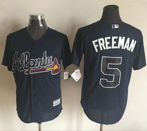 Freddie Freeman Atlanta Braves blue jersey