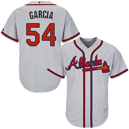 Adonis Garcia Atlanta Braves gray jersey