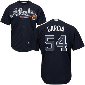 Adonis Garcia Atlanta Braves navy jersey