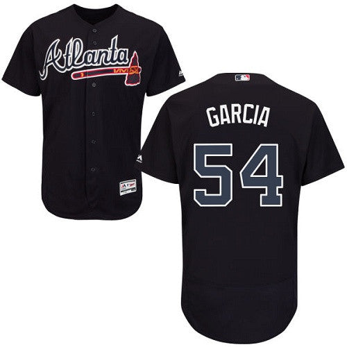 Adonis Garcia Atlanta Braves navy jersey