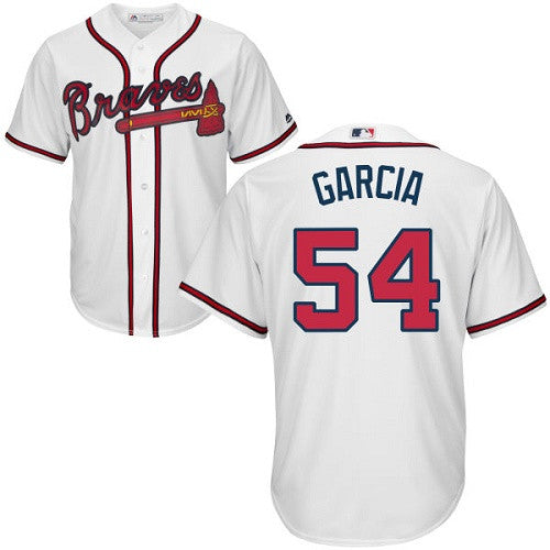 Adonis Garcia Atlanta Braves white jersey