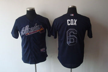 Bobby Cox Atlanta Braves blue jersey