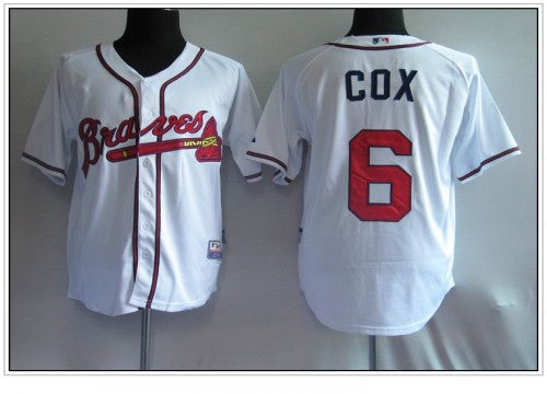 Bobby Cox Atlanta Braves white jersey