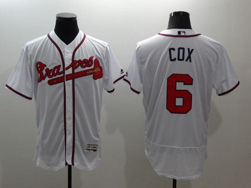 Bobby Cox Atlanta Braves white Authentic jersey