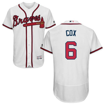Bobby Cox Atlanta Braves white jersey
