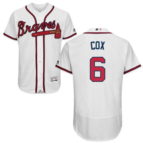 Bobby Cox Atlanta Braves white jersey
