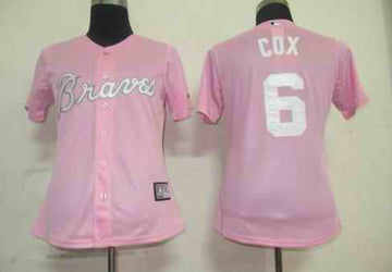 Cox Atlanta Braves pink jersey