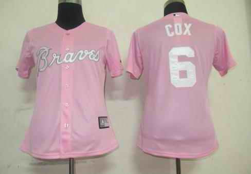 Cox Atlanta Braves pink jersey