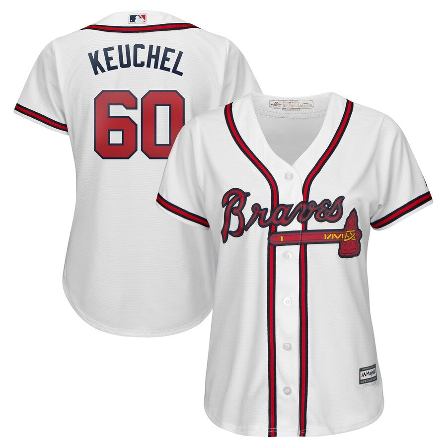 Dallas Keuchel Atlanta Braves white jersey