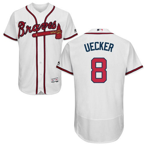 Bob Uecker Atlanta Braves white jersey