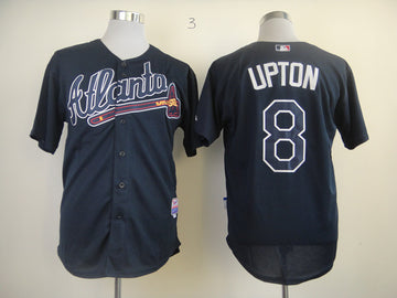 Upton Atlanta Braves blue jersey