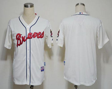 Custom Atlanta Braves cream jersey