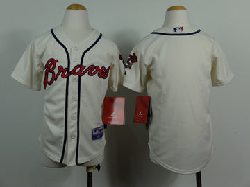 Custom Atlanta Braves cream jersey