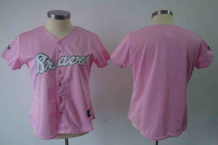 Custom Atlanta Braves pink jersey