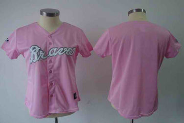 Custom Atlanta Braves pink jersey