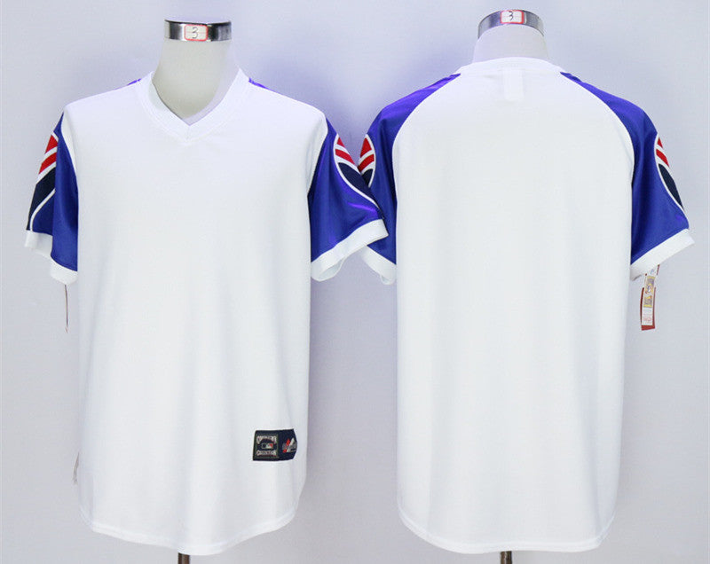Custom Atlanta Braves white Throwback jersey