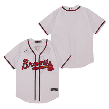 Custom Atlanta Braves white jersey