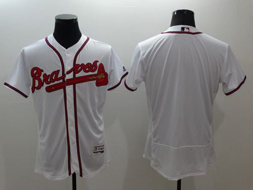 Custom Atlanta Braves white Authentic jersey