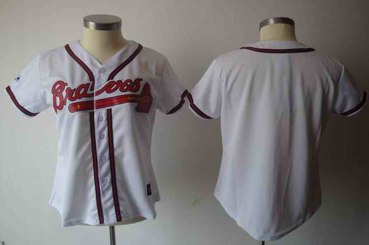Custom Atlanta Braves white jersey