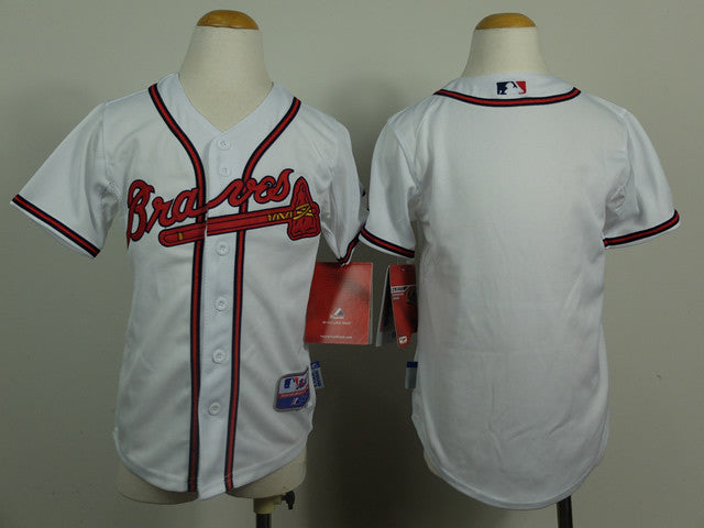 Custom Atlanta Braves white jersey