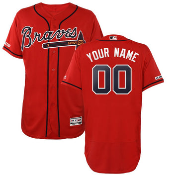 Atlanta Braves red jersey