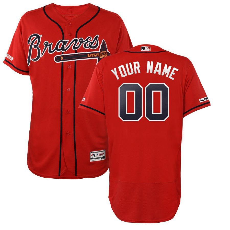 Atlanta Braves red jersey