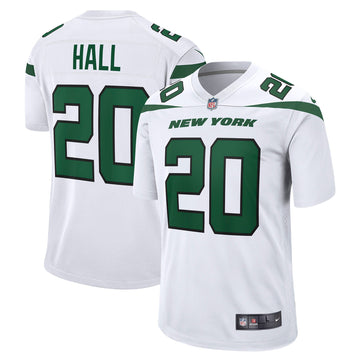 Breece Hall New York Jets white Game jersey