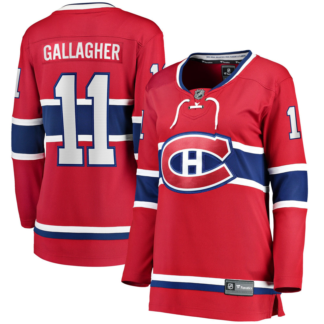 Brendan Gallagher Montreal Canadiens red Home jersey