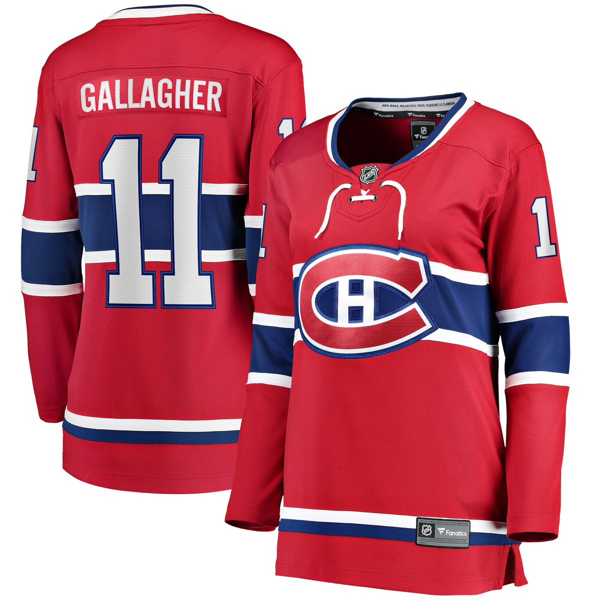 Brendan Gallagher Montreal Canadiens red Home jersey