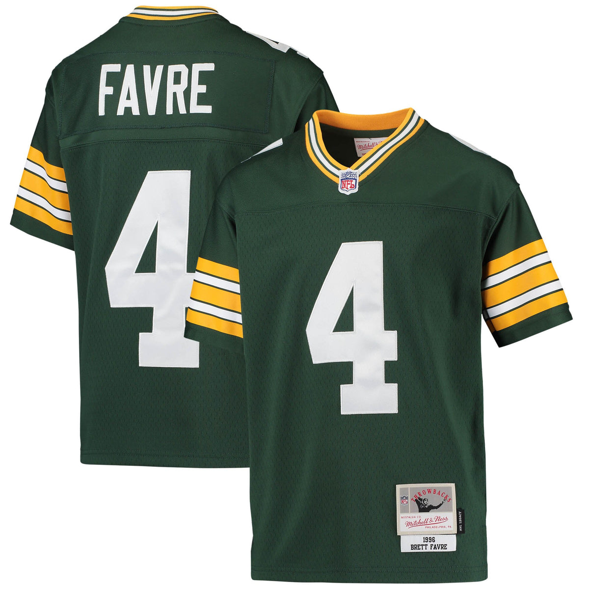 Brett Favre Green Bay Packers green jersey
