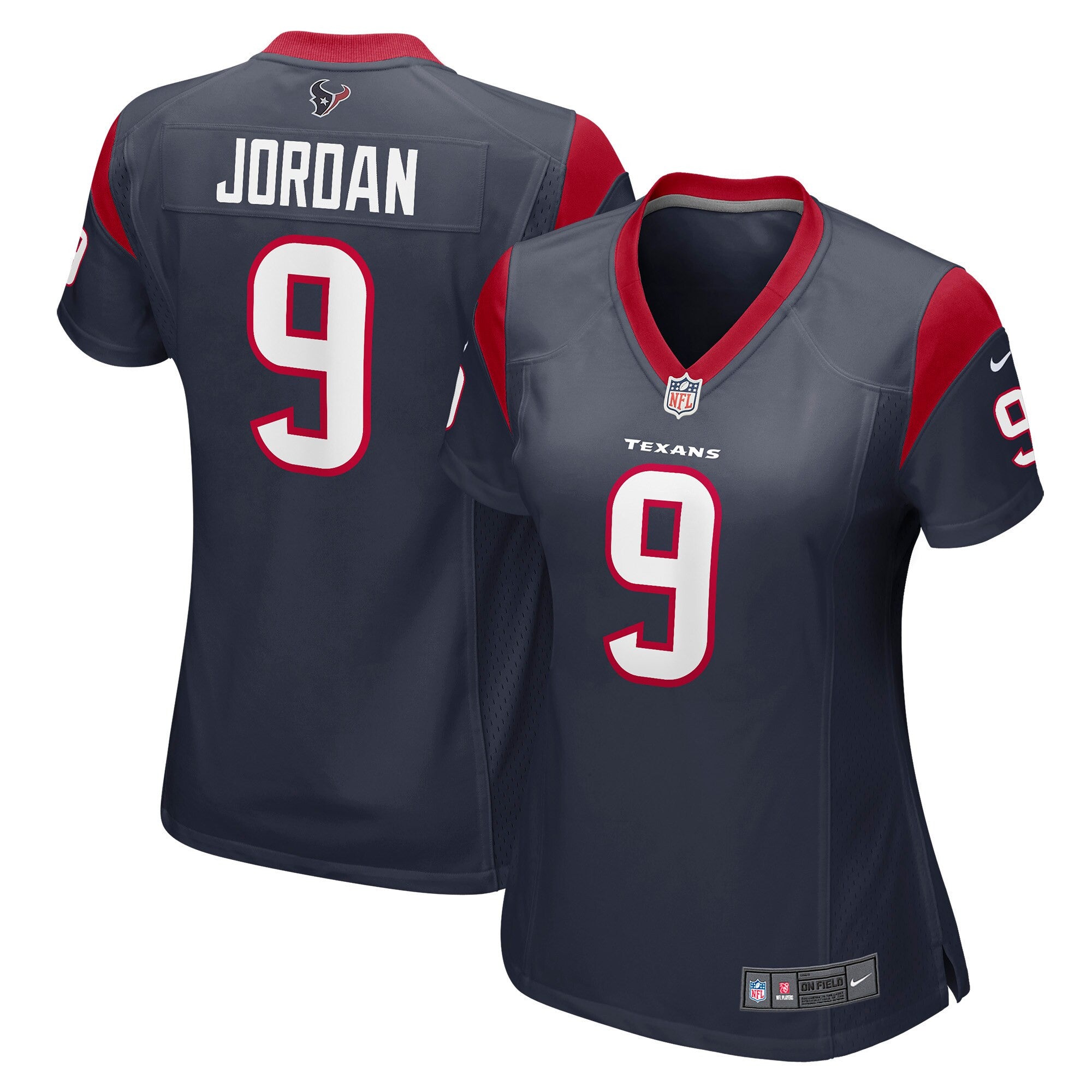 Brevin Jordan Houston Texans navy jersey