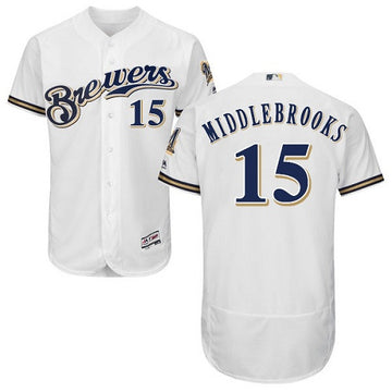Will Middlebrooks Milwaukee Brewers white jersey
